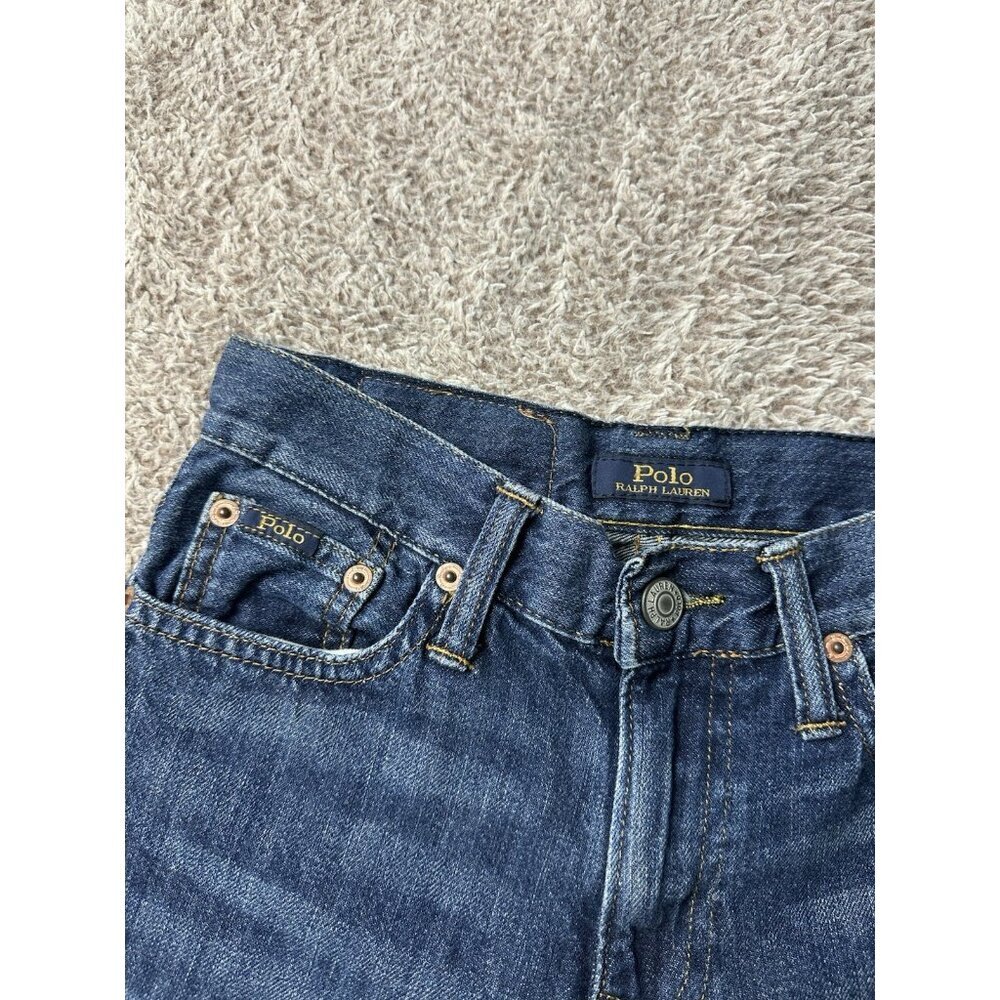 POLO RALPH LAUREN Boys The Sullivan Slim Jeans Blue Size 10 - Picture 8 of 14